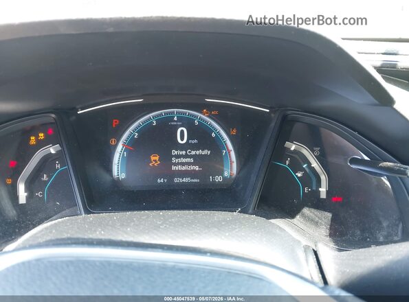 2HGFC2F61LH528849 2020 HONDA CIVIC Серый Вид задних сидений