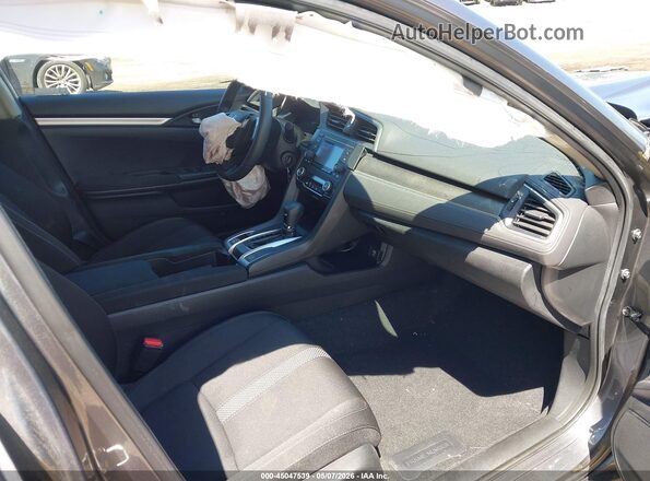 2HGFC2F61LH528849 2020 HONDA CIVIC Серый Вид салона спереди