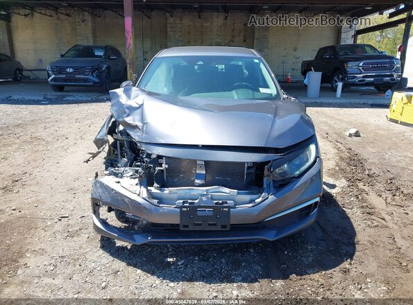 2HGFC2F61LH528849 2020 HONDA CIVIC Серый Вид щитка приборов