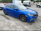 2020 Honda Civic Lx Синий vin: 2HGFC2F61LH566002