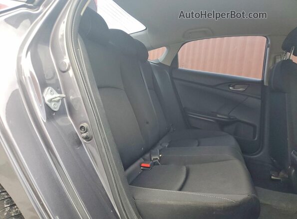 2HGFC2F62MH534337 2021 HONDA CIVIC Серый Вид задних сидений