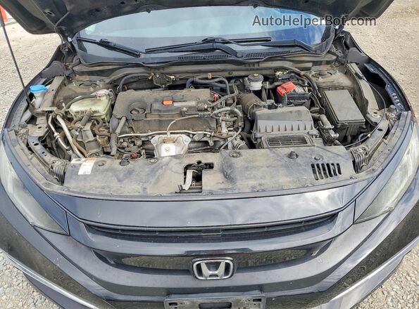2HGFC2F63KH503336 2019 HONDA CIVIC Черный Вид задней части салона