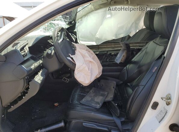 2HGFC2F63LH524754 2020 HONDA CIVIC Белый Вид салона спереди