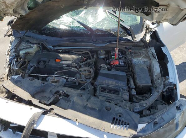 2HGFC2F63LH524754 2020 HONDA CIVIC Белый Вид задней части салона