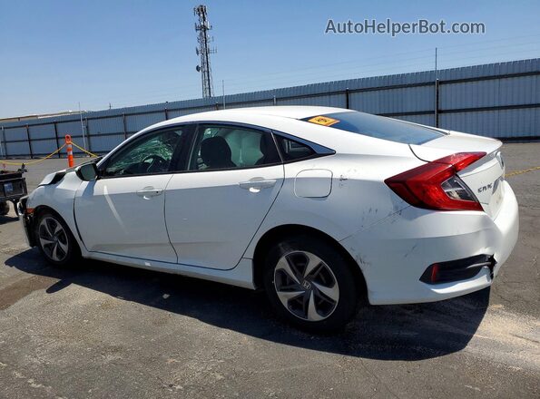 2HGFC2F63LH524754 2020 HONDA CIVIC Белый Задняя левая четверть