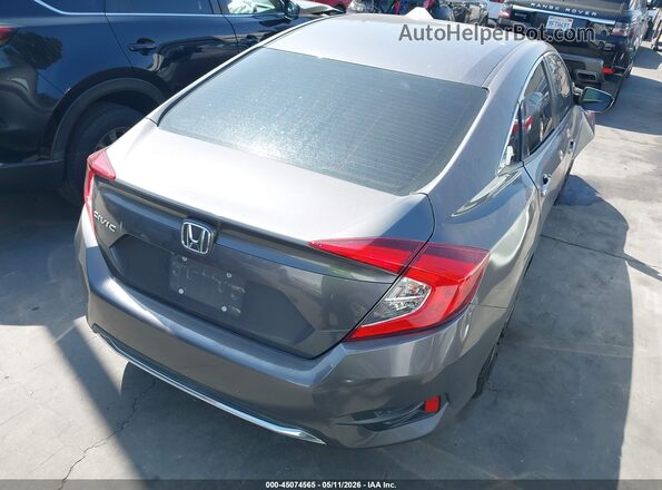 2HGFC2F63LH567068 2020 HONDA CIVIC Серый Задняя правая четверть