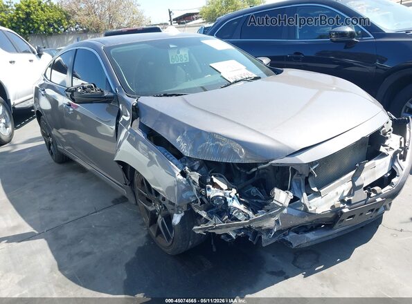 2HGFC2F63LH567068 2020 HONDA CIVIC Серый Передняя правая четверть