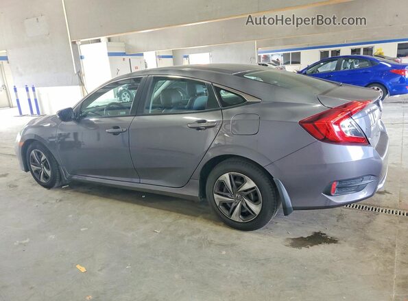 2HGFC2F63MH509771 2021 HONDA CIVIC Gray Rear left