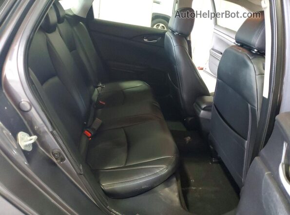 2HGFC2F63MH509771 2021 HONDA CIVIC Gray Rear seats view