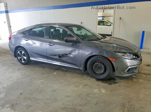 2HGFC2F63MH509771 2021 HONDA CIVIC Gray Front right