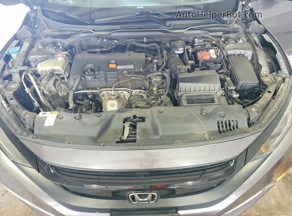 2HGFC2F63MH509771 2021 HONDA CIVIC Gray Rear interior view