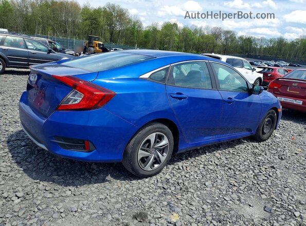 2HGFC2F63MH533889 2021 HONDA CIVIC Blue Rear right