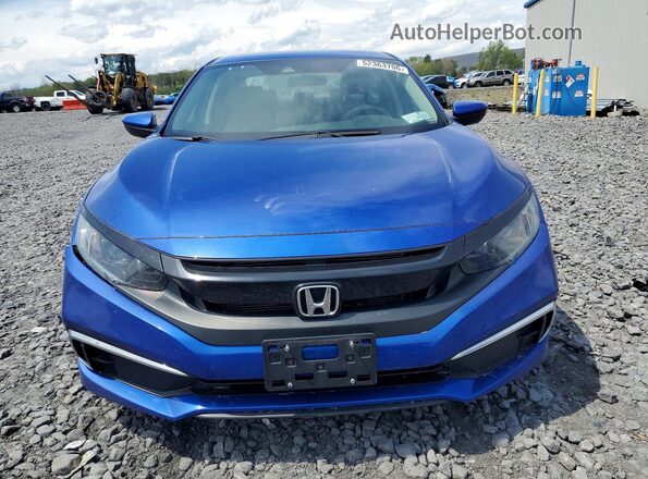 2HGFC2F63MH533889 2021 HONDA CIVIC Blue Front view