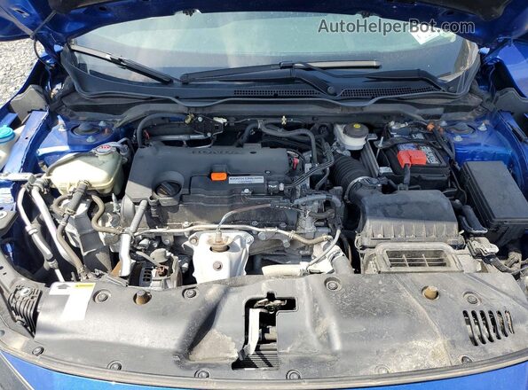 2HGFC2F63MH533889 2021 HONDA CIVIC Blue Rear interior view