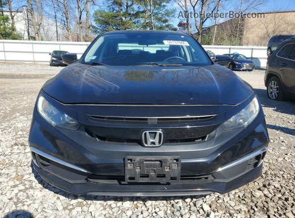 2HGFC2F64KH573038 2019 HONDA CIVIC Черный Вид спереди