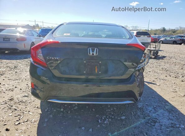 2HGFC2F64KH573038 2019 HONDA CIVIC Черный Вид сзади