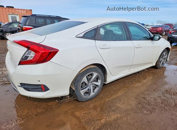 2HGFC2F64KH575226 2019 HONDA CIVC White უკანა მარჯვენა