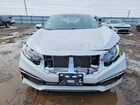 2019 Honda Civc White vin: 2HGFC2F64KH575226