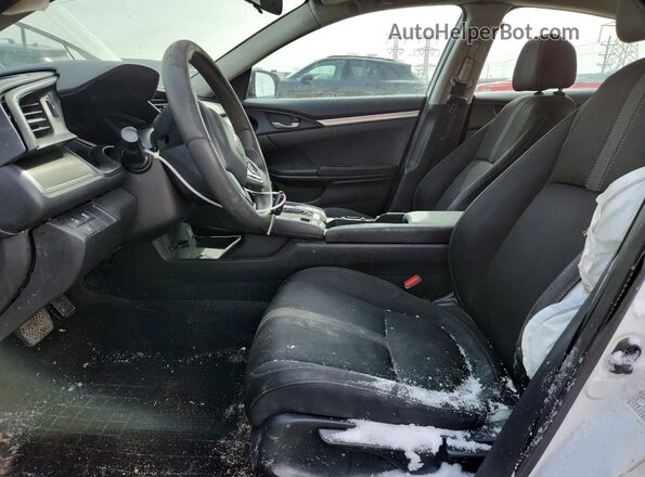 2HGFC2F64KH575226 2019 HONDA CIVC White წინა სალონის ხედი