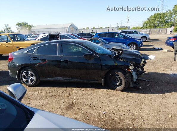 2HGFC2F64LH547962 2020 HONDA CIVIC Черный Панорамный вид салона 360°