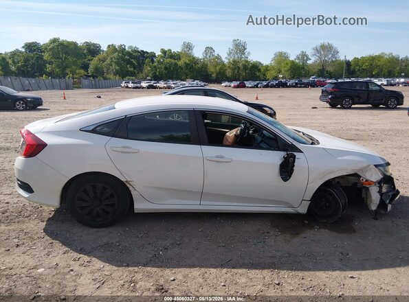 2HGFC2F64LH571128 2020 HONDA CIVIC White Widok zestawu wskaźników