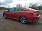2021 Honda Civic Lx Red vin: 2HGFC2F64MH511562