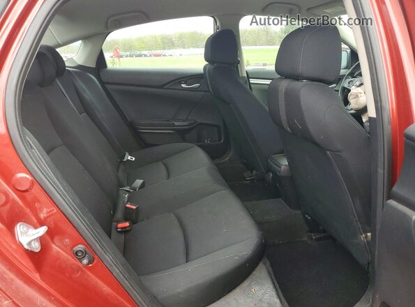 2HGFC2F64MH511562 2021 HONDA CIVIC Red Вид задніх сидінь