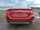 2021 Honda Civic Lx Red vin: 2HGFC2F64MH511562