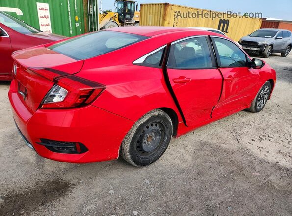 2HGFC2F65LH566097 2020 HONDA CIVIC Red Tył prawy