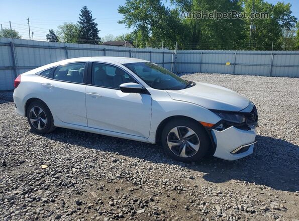 2HGFC2F65LH583739 2020 HONDA CIVIC White Delantero derecho