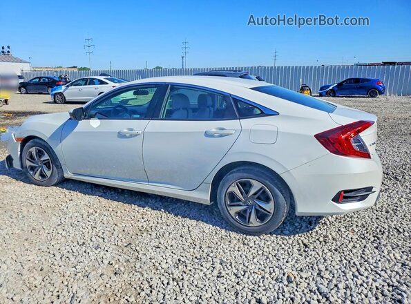 2HGFC2F65LH583739 2020 HONDA CIVIC White Trasero izquierdo