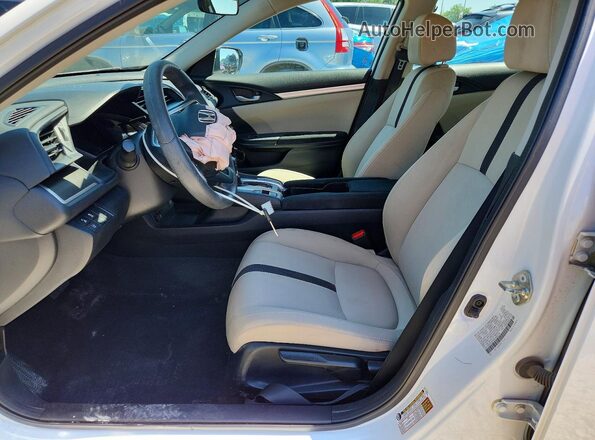 2HGFC2F65LH583739 2020 HONDA CIVIC White Vista interior delantera