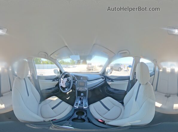 2HGFC2F65LH583739 2020 HONDA CIVIC White Vista de la etiqueta del VIN