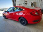 2021 Honda Civic Lx Красный vin: 2HGFC2F65MH530671