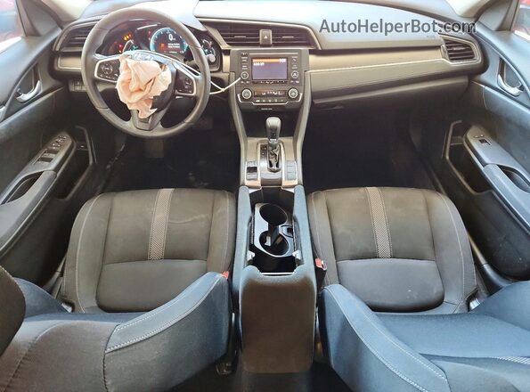 2HGFC2F65MH530671 2021 HONDA CIVIC Красный Вид панели приборов