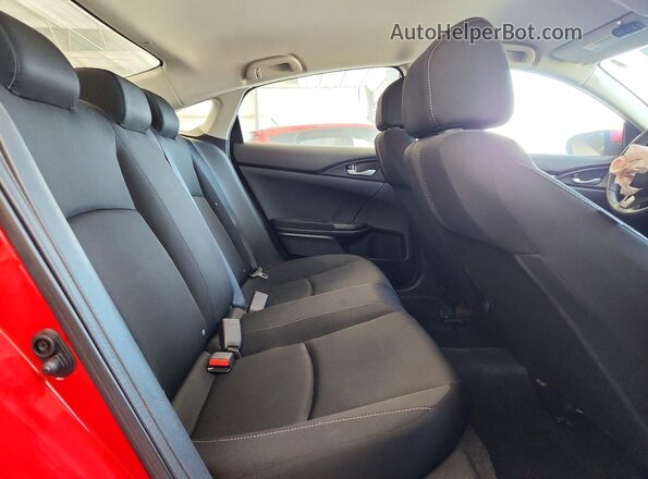 2HGFC2F65MH530671 2021 HONDA CIVIC Красный Вид задних сидений