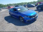 2020 Honda Civic Lx Blue vin: 2HGFC2F66LH545081
