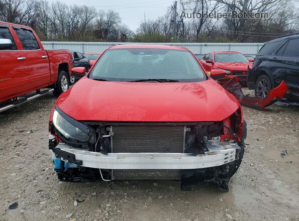2HGFC2F66LH554993 2020 HONDA CIVIC Красный Вид спереди