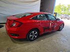 2020 Honda Civic Lx Red vin: 2HGFC2F66LH571969