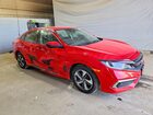 2020 Honda Civic Lx Red vin: 2HGFC2F66LH571969