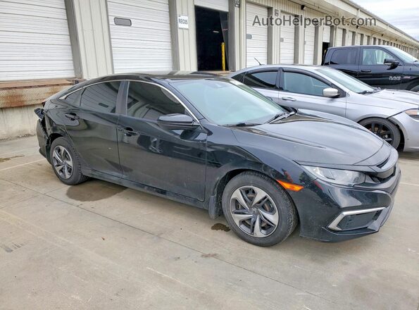 2HGFC2F66MH526418 2021 HONDA CIVIC Black წინა მარჯვენა
