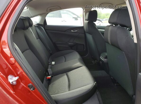 2HGFC2F66MH555692 2021 HONDA CIVIC Maroon Vista de los asientos traseros