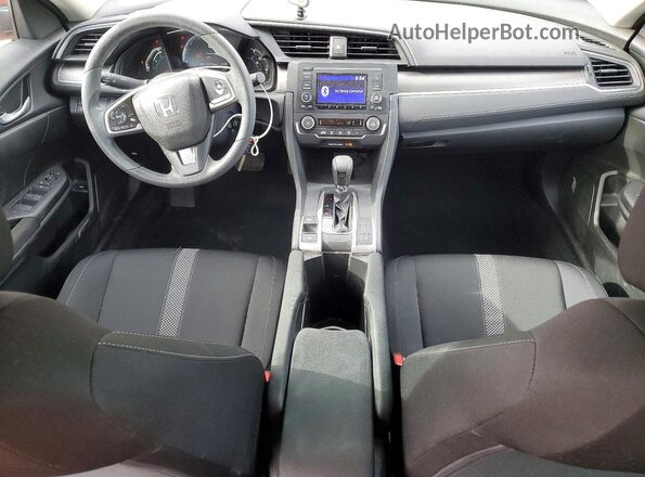 2HGFC2F66MH555692 2021 HONDA CIVIC Maroon Vista del salpicadero