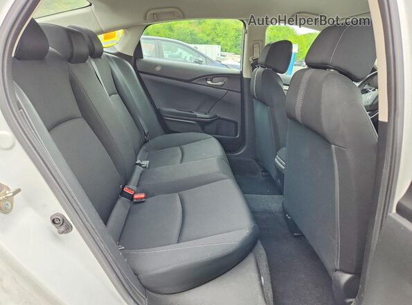 2HGFC2F67KH531964 2019 HONDA CIVIC White Вид задніх сидінь