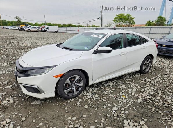2HGFC2F67KH531964 2019 HONDA CIVIC White Передня ліва чверть