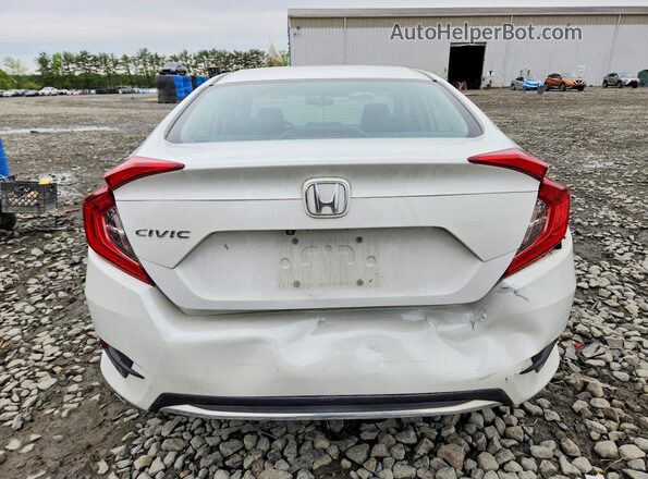 2HGFC2F67KH531964 2019 HONDA CIVIC White Вид ззаду