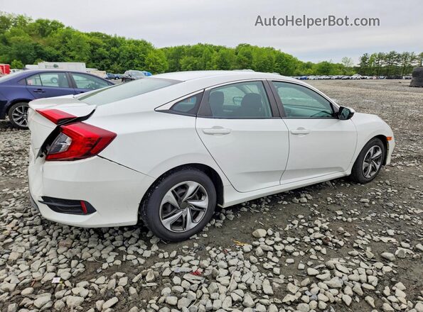 2HGFC2F67KH531964 2019 HONDA CIVIC White Задня права чверть
