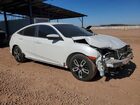2019 Honda Civic Lx White vin: 2HGFC2F67KH566343