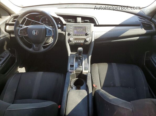 2HGFC2F67KH566343 2019 HONDA CIVIC White Widok deski rozdzielczej