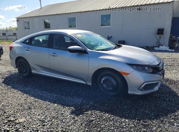 2HGFC2F67KH581666 2019 HONDA CIVIC Silver Առջևի աջ